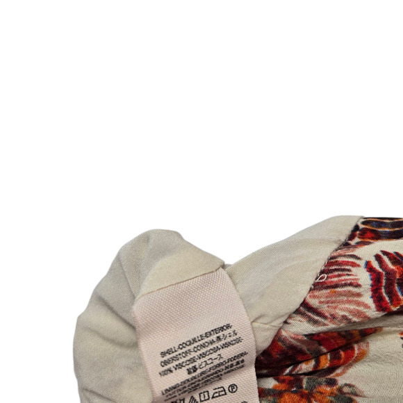 Free People Hot Tropics Jumpsuit Size 8 Wide Leg Crop Tie Front Pockets - Picture 7 of 8